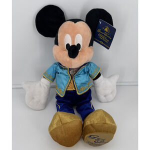 Disney Mickey Mouse 18" Plush Shanghai Disney Resort Grand Opening NEW w/ Tag